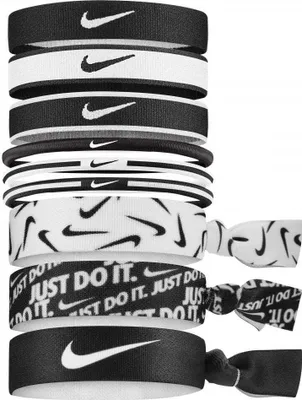 Image de Nike - Bandeau « Mixed Width Ponytail » BS2663 (taille unique) (noir)
