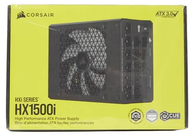 Zdjęcie produktu dla Corsair HX1500i Zasilacz 1500W 80 Plus Platinum ATX 3.1 PCIe 5.1 Cichy