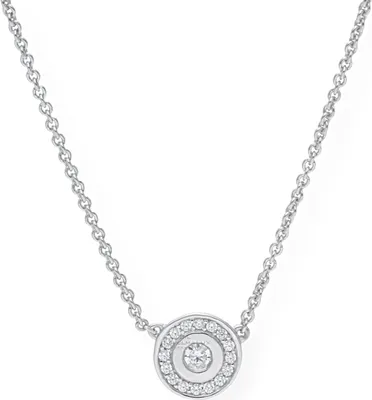 Produktbild von JuwelmaLux Halskette 925/000 Sterling Silber mit Zirkonia JL10-05-0706