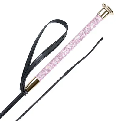 Image de Harry's Horse Su26 Cravache d'équitation rose 80 cm