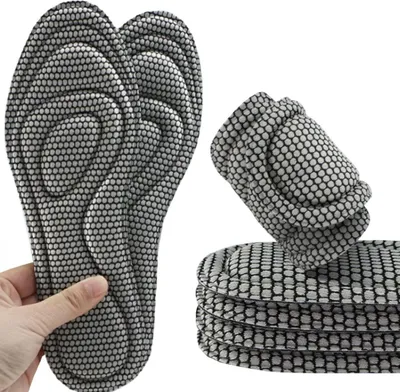 Immagine prodotto di Solette - per scarpe sportive - leggere, in schiuma - ammortizzanti - grigio - 43-44