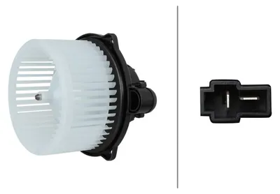 Obrázok produktu pre Ventilátor interiéru 12 V 216 W 2-pólový HELLA vhodný pre HYUNDAI i20 a ďalšie modely
