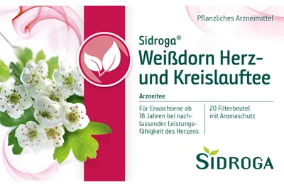 Immagine prodotto di Sidroga Tè Biancospino Cuore e Circolazione, 20 Capsule Bustina filtro