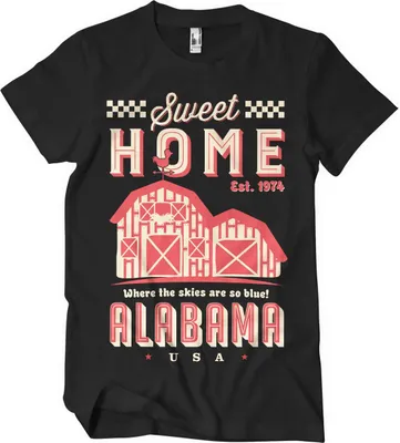 Produktbild von Sweet Home Alabama T-Shirt - Medium - Black