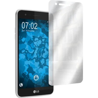 Produktbild von 2er-Pack PhoneNatic Displayschutzfolien verspiegelt kompatibel mit LG K4 2017