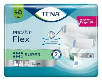 Produktbild von TENA Flex Super Inkontinenzvorlage mit Hüftbund Gr. L | Packung (30 Stück)
