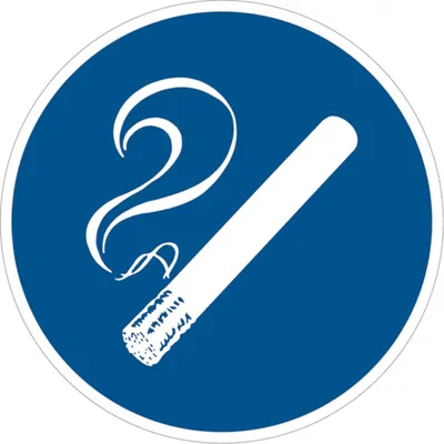 Produktbild von Dreifke® Alu-Schild, geprägt "Rauchen gestattet", Ø20cm, 1 Stück, Praxisbewäh...
