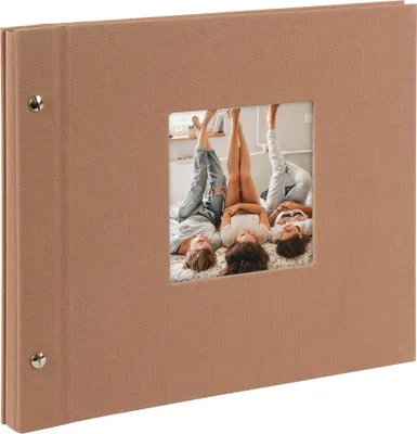 Produktbild von Goldbuch-Schraubalbum Bella Vista, Nussbaum, 30 x 25 cm, 40 schwarze Seiten