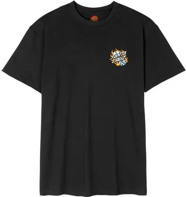 Produktbild von SANTA CRUZ FLAMING DICE DOT CHEST T-SHIRT Herren