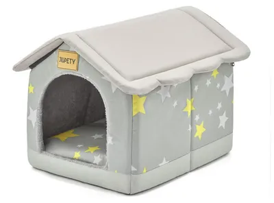 Produktbild von Indoor Hundehütte für Katzen und Welpen - Warm und Komfortabel