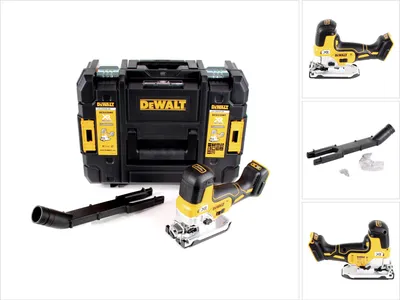 Obrázok produktu pre DEWALT DCS335NT, čierna, žltá, 45°, 3200 úderov za minútu, 13,5 cm, 1000 úderov za minútu, 2,6 cm