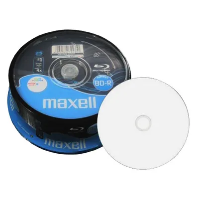 Produktbild von Maxell 25 x BD-R 4x, 25 GB, BD-R, Spindel, 25 Stück(e)