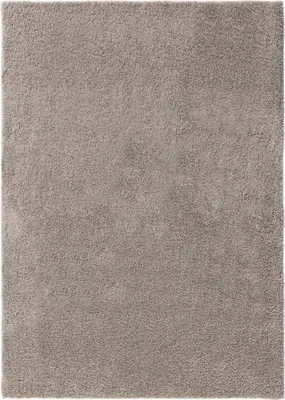 Produktbild von benuta Teppich Wohnzimmer Soho Hellgrau 250x300 cm Hochflorteppich Wohnzimmerteppich Rechteckig Rutschfest Flauschig Plüsch Shaggy Weich