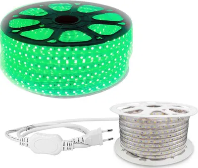 Produktbild von 20m Grün LED Strip Streifen 60x 5050 SMD pro meter - IP65 für innen und Außen