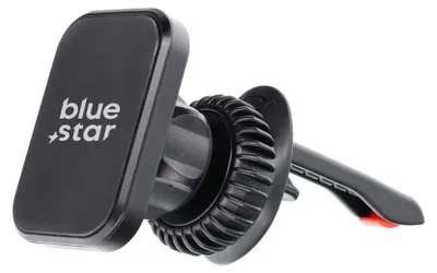 Zdjęcie produktu dla BLUE STAR SMART LOCK SQUARE MAGNETYCZNY uchwyt samochodowy pasujący do kratki chłodnicy czarny