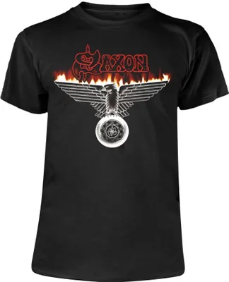 Obrázok produktu pre Saxon - Tričko "Wheels Of Steel" pre mužov/dámy Uni PH1182 (XL) (Black)