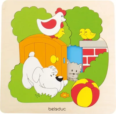 Image de Beleduc Puzzle découverte Jardin 17500