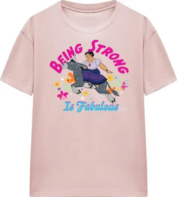 Produktbild von Encanto - "Being Strong Is Fabulous" T-Shirt für Damen TV25826 (XL) (Pink)