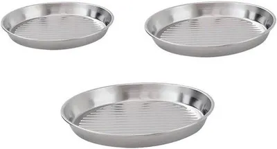 Image de Poêle à griller en fonte 17,5 x 15,3 cm pour préparer un barbecue coréen en camping ou lors d'un pique-nique