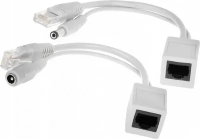 Produktbild von Extralink PoE Stromversorgungen PoE Injektor Injektor- und Splittrset 100Mb/s Splitter 1 Port