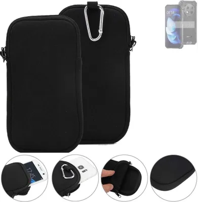 Produktbild von K-S-Trade Neopren-Hülle Handyhülle kompatibel mit Oukitel WP28 Schutzhülle Neoprenhülle Sleeve Schutz-Hülle Gürtel Tasche Case Holster