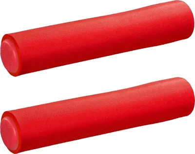Produktbild von Supacaz Lenkergriffe Siliconez, 130 mm / 130 mm , rot, XL