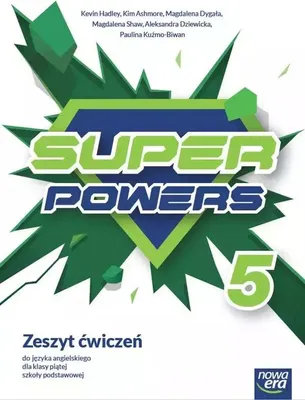 Zdjęcie produktu dla Język angielski Super Powers NEON [Nowa Era] - Zeszyt ćwiczeń klasa 5 EDYCJA 2024-2026