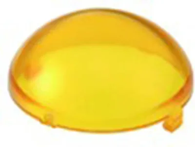 Produktbild von Georg Schlegel Kalotte, kugelförmig transparent Farbe gelb Ausführung beschreib- und beleuchtbar - 1 Stück