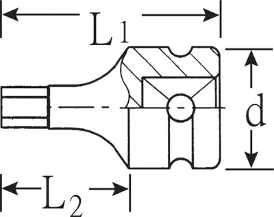 Zdjęcie produktu dla STAHLWILLE 23050012, Wpływ socket set, 111 g