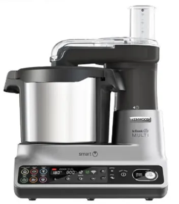 Produktbild von Kenwood CCL450SI Foodprozessor, Kunststoffgehäuse, 500 Watt, 4,5 l Behälter, 12 Geschwindigkeiten, Kochfunktion