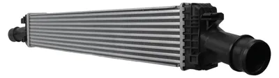 Immagine prodotto di Intercooler con alette di raffreddamento in alluminio saldato, 720 mm - 133 mm, HELLA, per AUDI A5 e altri modelli