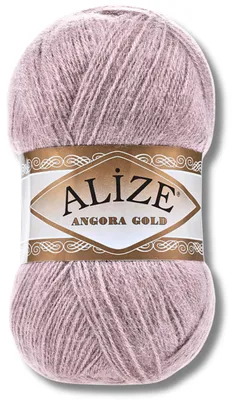 Obrázek produktu pro Alize 1x 100 g angorská vlna Gold, jednobarevná, háčkování, pletení (163)