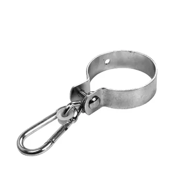 Produktbild von Schaukelhaken mit Karabiner für 100 mm Rundholz, verzinkt