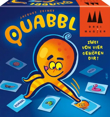 Image de Drei Magier Jeu de cartes de réaction Quabbl 40898