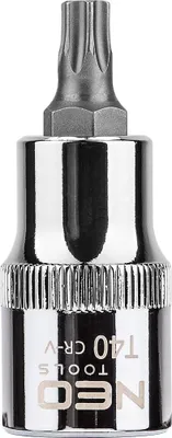 Obrázok produktu pre NEO TOOLS Torx bit na 1/2" zásuvke, T40 x 55 mm
