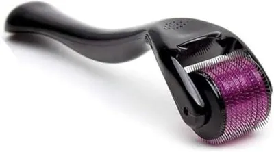 Produktbild von .- Derma Roller 0.5mm - Masseur Barbe, Cheveux - Derma Roller Visage - Couleurs Assortis