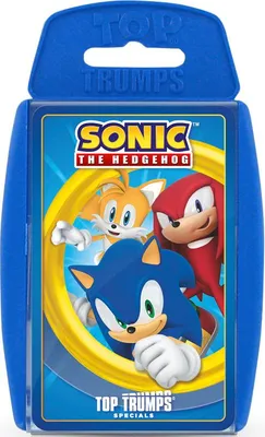 Immagine prodotto di Mosse vincenti SONIC - Gioco di carte Top Trumps [ENG]