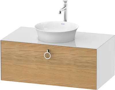 Produktbild von DURAVIT WT49810H585 WTU wandh. White Tulip,1 Ausz.,mit