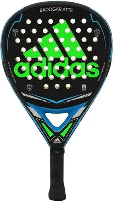 Image de Raquette de padel Adidas Radogar Attack verte pour homme, taille unique