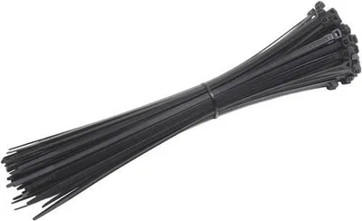 Produktbild von Meister Kabelbinder 300x4,8 schwarz 50 Stück - wu7452330