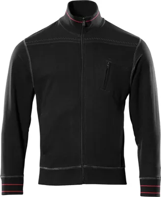 Produktbild von Mascot Sweatshirt CHANIA FRONTLINE mit Reißverschluss 50353 Gr. 4XL schwarz