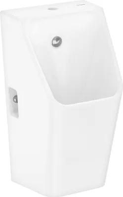 Produktbild von hansgrohe EluPura Original Q Urinal, spülrandlos, HygieneEffect, Zulauf von oben, 320x305x600mm, weiß, 62011450