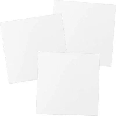 Obrázok produktu pre Plátno 280 g/m², biele, 30 x 30 cm, sada 3 ks, na maľovanie akrylovými farbami
