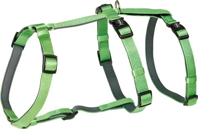 Obrázok produktu pre Bezpečnostný postroj Nobby "Turva" svetlozelený Krk: 24-34 cm, Hrudník: 30-40 cm, 10 mm