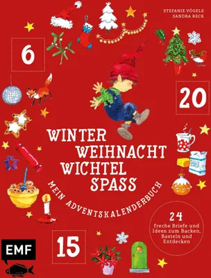 Produktbild von Mein Adventskalender-Buch: Winter-Weihnacht-Wichtelspaß