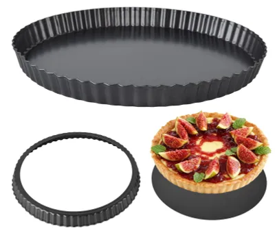 Image de Moule à gâteau/moule à quiche antiadhésif - 33 cm (13 pouces)