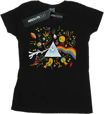 Image de Pink Floyd - T-shirt "Miro 70s" pour femme BI49851 (XXL) (Noir)