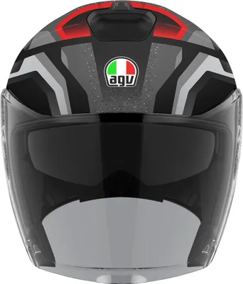 Obrázok produktu pre Prilba AGV Irides Zurigo jet, čierna matná/sivá, 2XL (63/64)