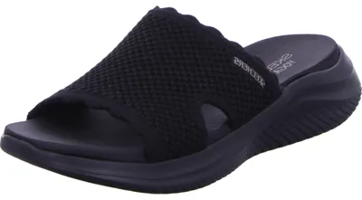 Produktbild von Skechers Damen Pantoletten Ultra Flex 3.0 - BRING IT 49401-36, 49401-37, 49401-38, 49401-39, 49401-40, 49401-41, 49401-42, 49436-36, 49436-37, 49436-38, 49436-39, 49436-40, 49436-41, 49436-42 SKE-164055 black 39