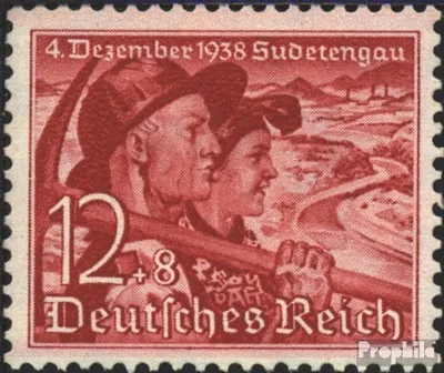 Produktbild von Briefmarken Deutsches Reich 1938 Mi 685 gestempelt Abstimmung im Sudetenland